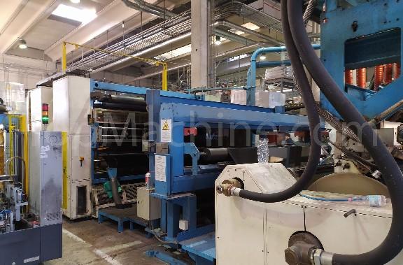 Used Tecnocoating 2000 130-65-65 Film & Print Co-extruder Cast line