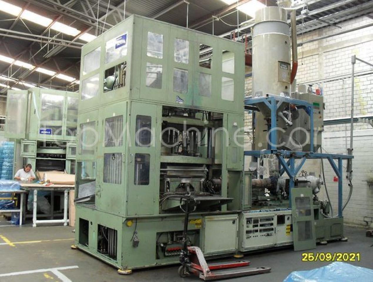 Used Aoki SBIII-1000NL-100 Bottles, PET Preforms & Closures PET Injection Blow Molding