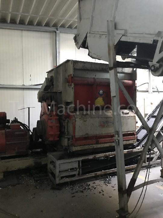 Used Lindner MS 1500 Recycling Shredders