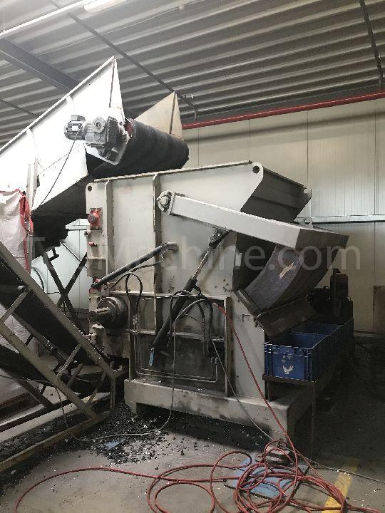 Used Lindner MS 1500 Recycling Shredders