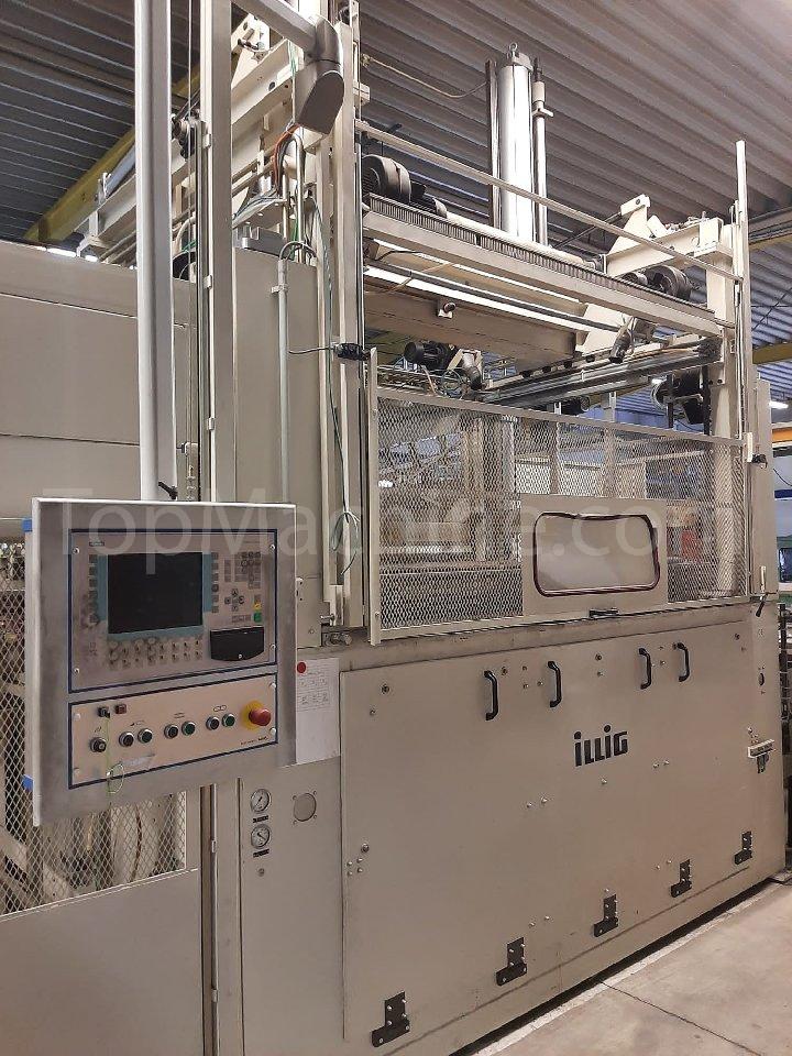 Used Illig UA 225 1/G Termoform ve Levha Vakum şekillendirme