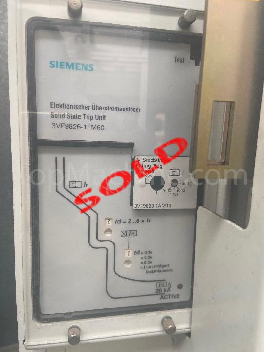 Used Siemens 3VF9826 - 1FM60 Spares Electrical