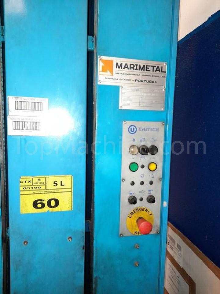 Used Marimetal Uniwrap 100 Getränkeindustrie Palettierer und Palettenwickler