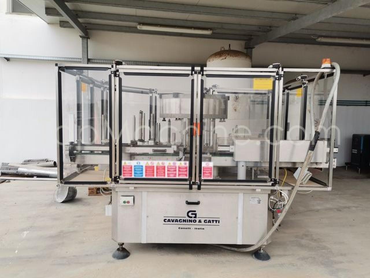 Used Cavagnino e Gatti CG72T3.9 Beverages & Liquids Labeller