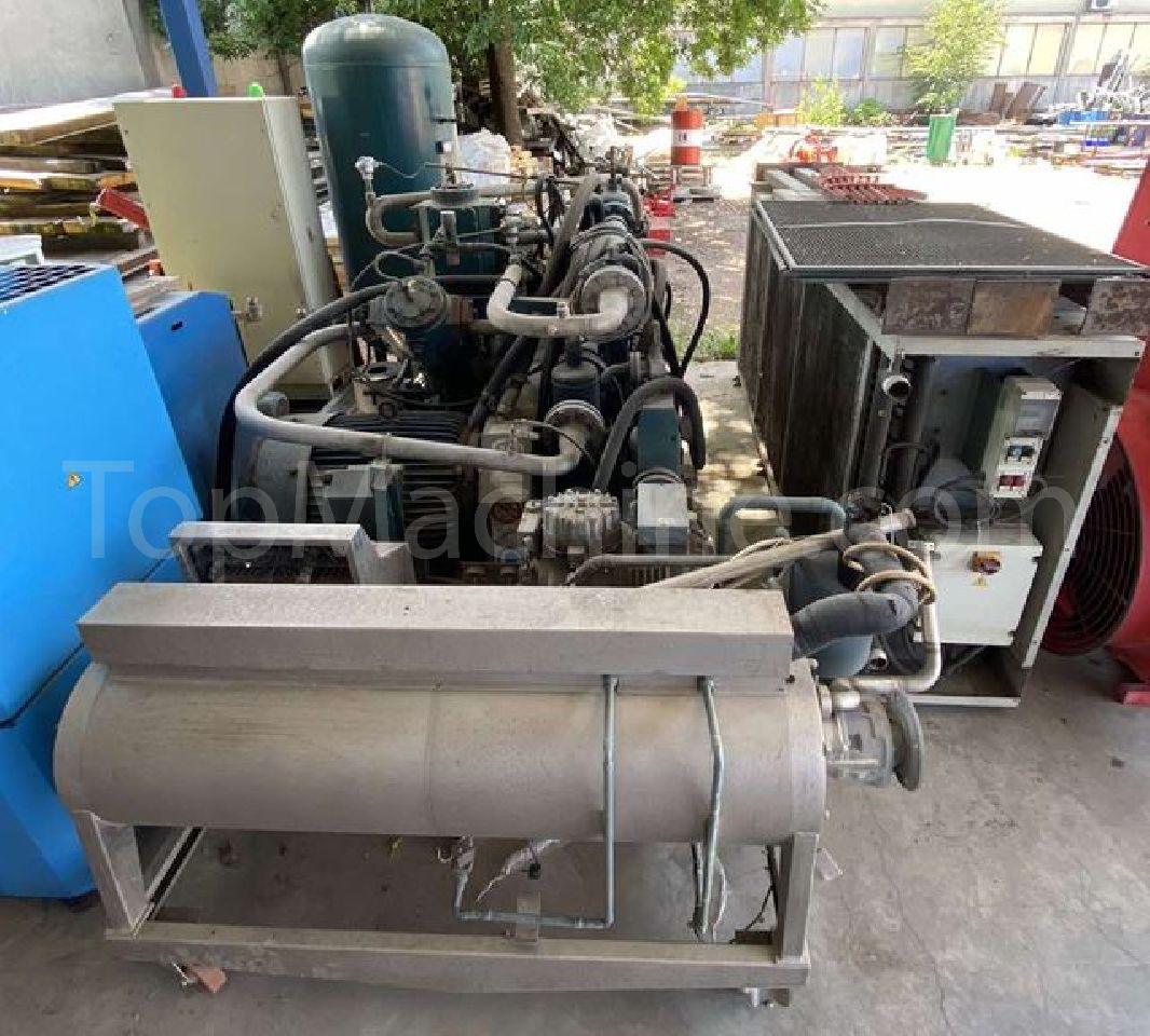 Used Siad Tempo 350 Şişeler, Preform PET ve Kilitler Kompresörler