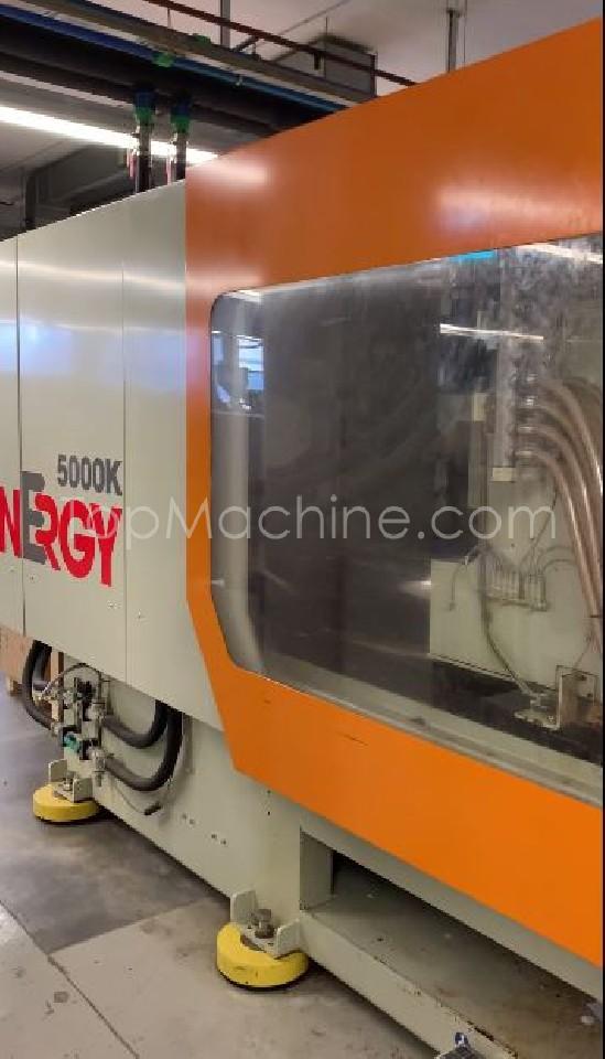 Used Netstal Synergy 5000K-1700 Injection Moulding Clamping force up to 1000 T