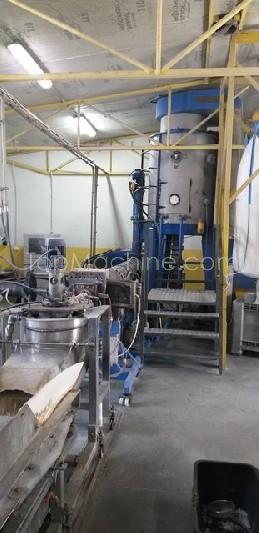 Used Eurotecno 100 Recycling Repelletizing line