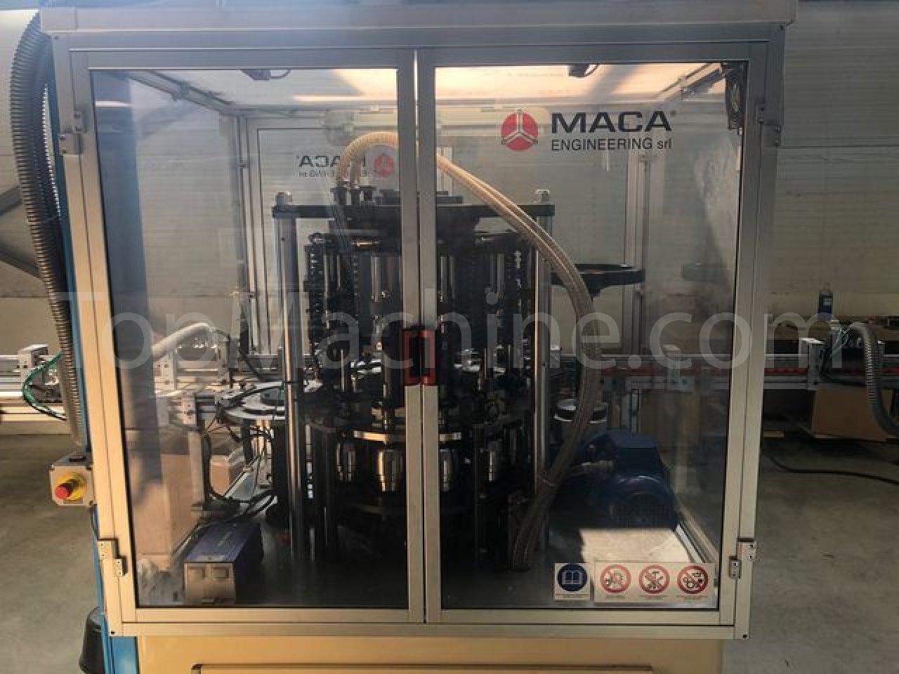 Used Maca AAR12-ARV 16/16-BLV/6 Şişeler, Preform PET ve Kilitler Caps & Kilitler