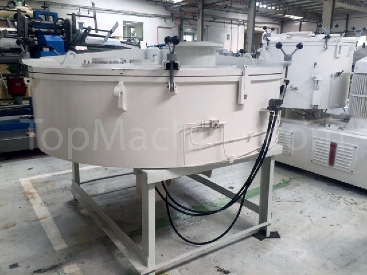 Used MIXACO SM 600 M 1500 VK Compounding Mixers