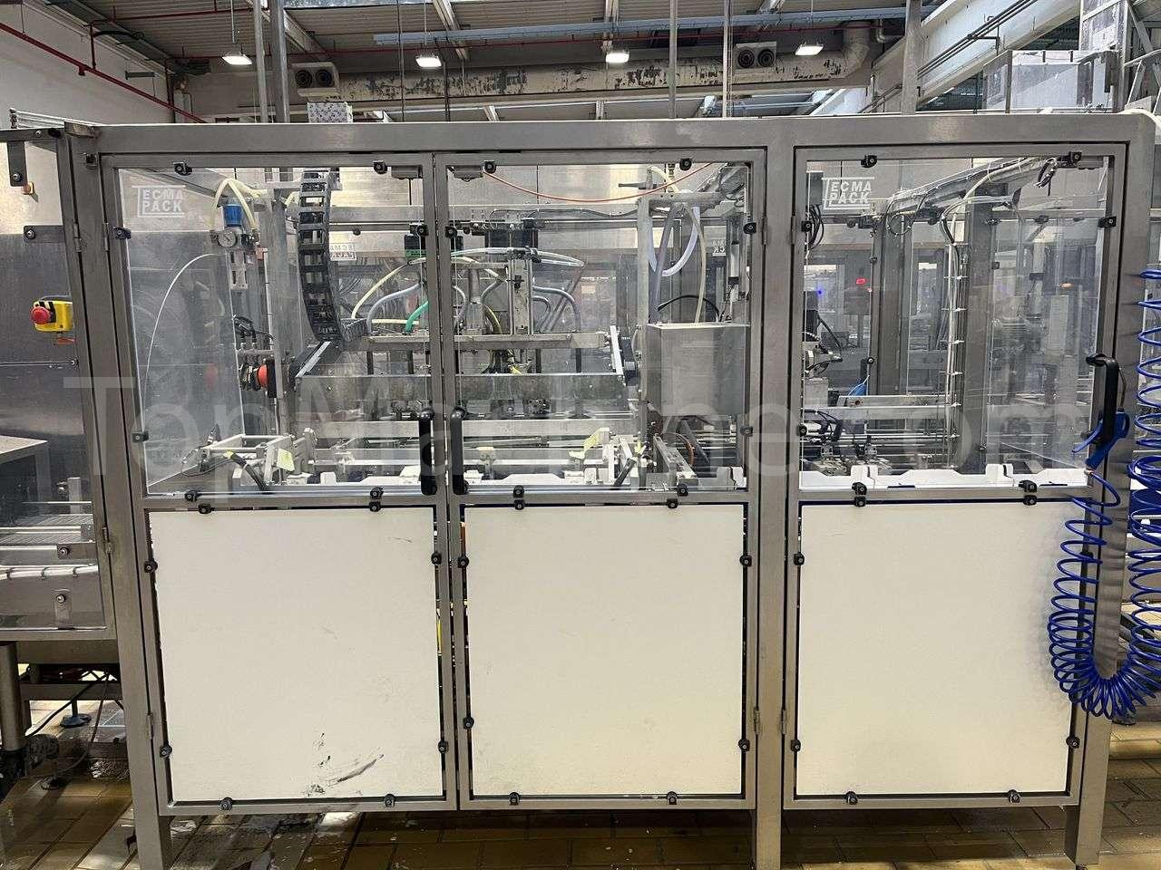 Used Tecma Pack Packaging line Laitiers et jus Emballage