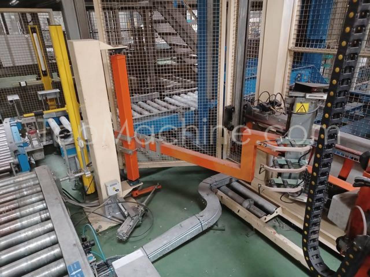 Used Robopac Helix HS 30 Getränkeindustrie Palettierer und Palettenwickler