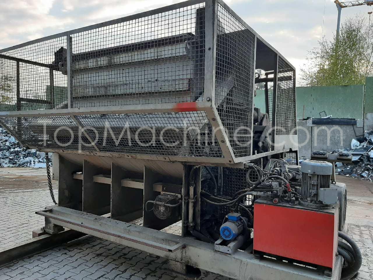 Used Lindner Micromat MS2000 Recycling Shredders