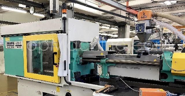 Used Arburg 470C 1500-675 Injection Moulding Clamping force up to 1000 T