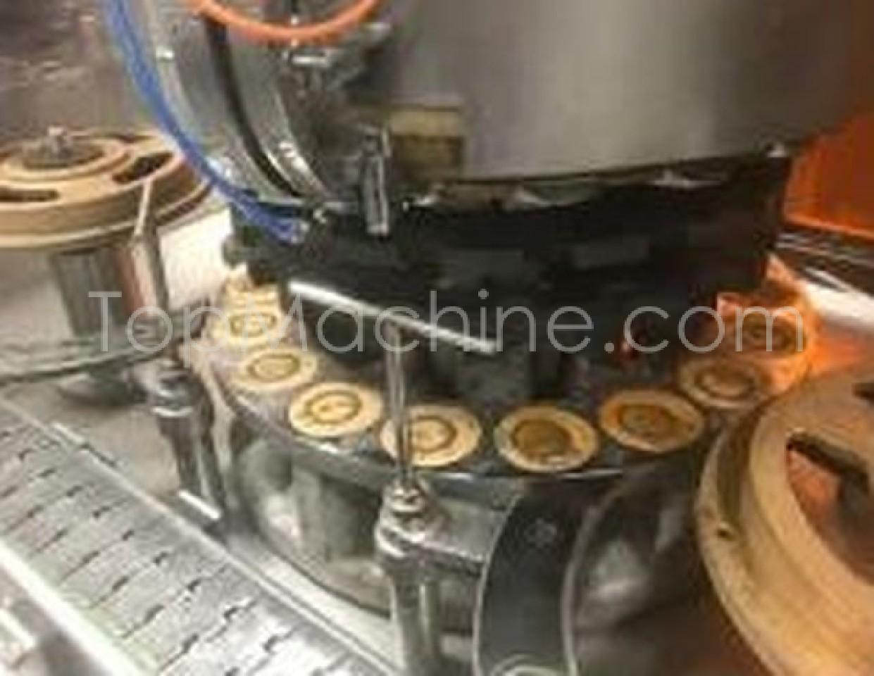 Used Winterberb & Streng 96/18 İçecek ve Sıvılar Cam dolum hattı