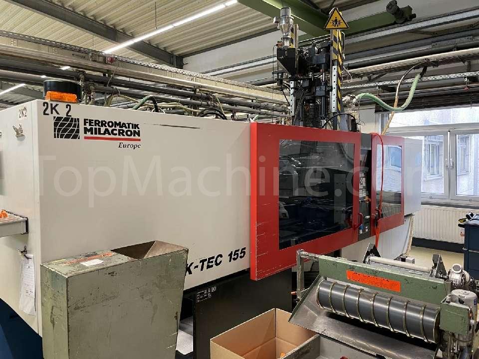 Used FERROMATIK Milacron K-TEC 155 S / 2F Injection Moulding Clamping force up to 1000 T