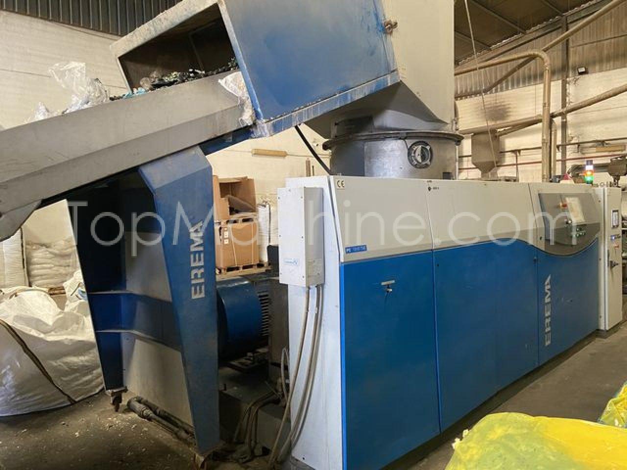 Used Erema PC 1310 TVE Recycling Repelletizing line