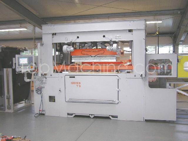 Used Geiss T9 Twin Sheet Thermoforming & Sheet Vacuum forming