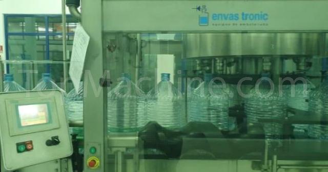 Used Envastronic Rotary 8 Beverages & Liquids Mineral water filling