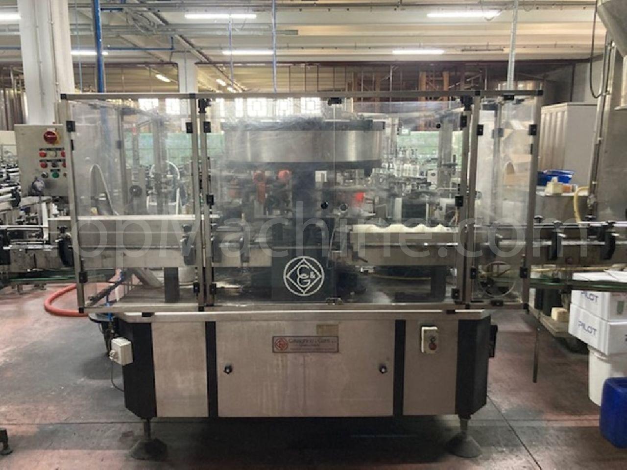 Used Cavagnino e Gatti 2/1 Getränkeindustrie Etikettiermaschine