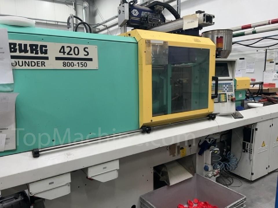 Used Arburg 420 S Injection Moulding Clamping force up to 1000 T