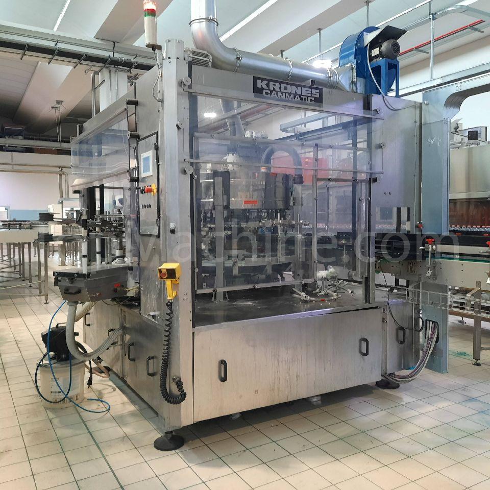 Used Krones Canmatic Getränkeindustrie Etikettiermaschine