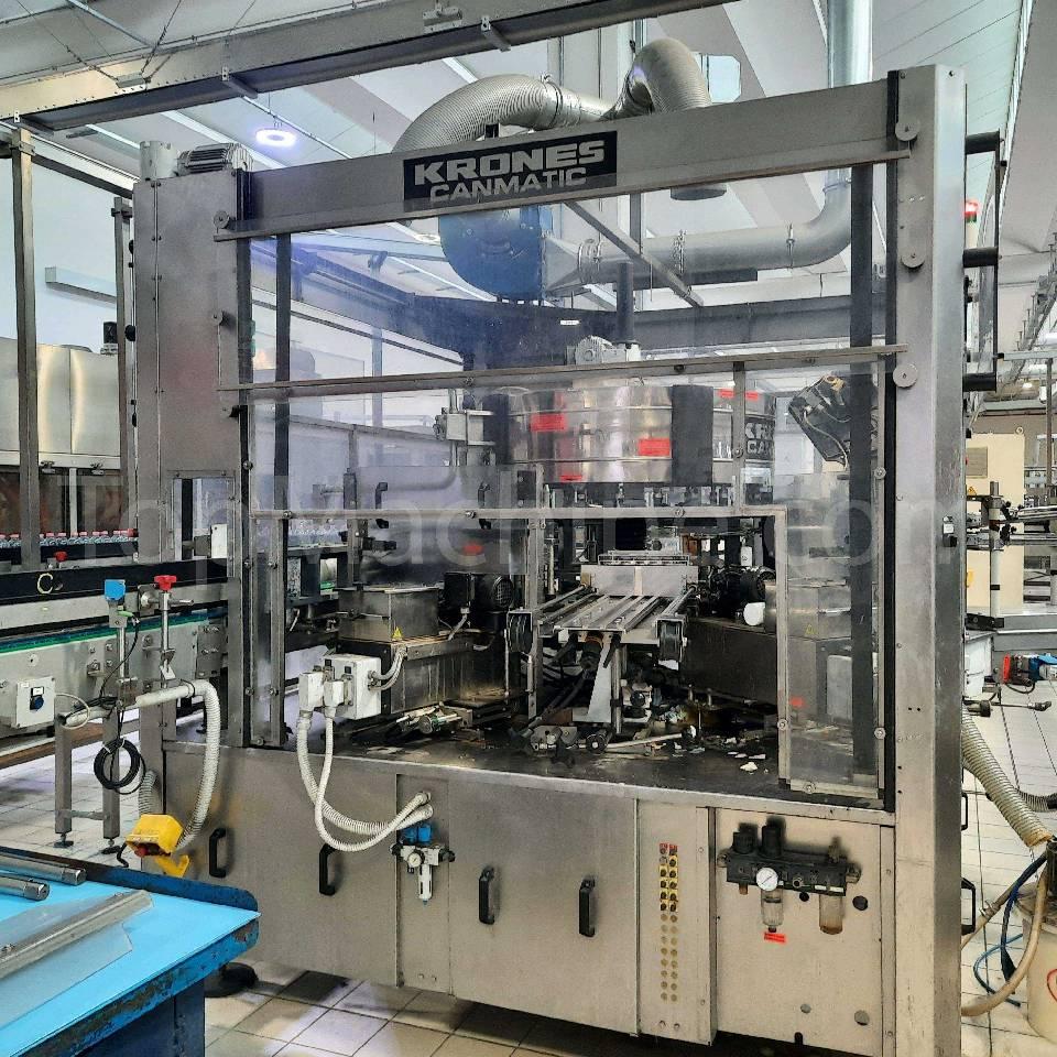 Used Krones Canmatic Beverages & Liquids Labeller