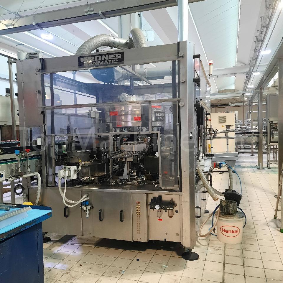 Used Krones Canmatic Beverages & Liquids Labeller