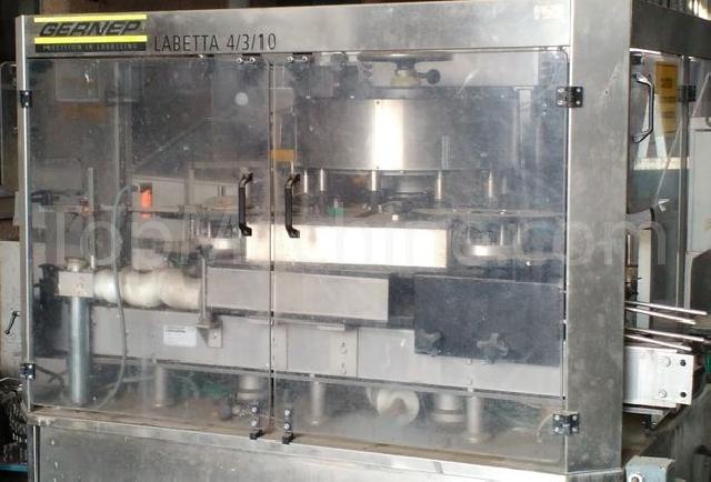 Used Gernep Labetta 4/3/10 Getränkeindustrie Etikettiermaschine