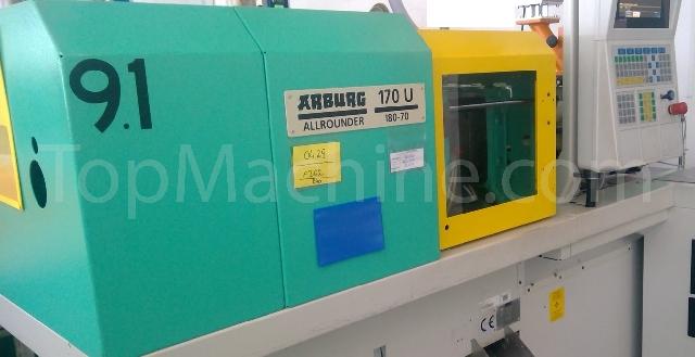 Used Arburg 170 U 180-70 Enjeksiyon Sıkma kuvveti kadar 1000 T