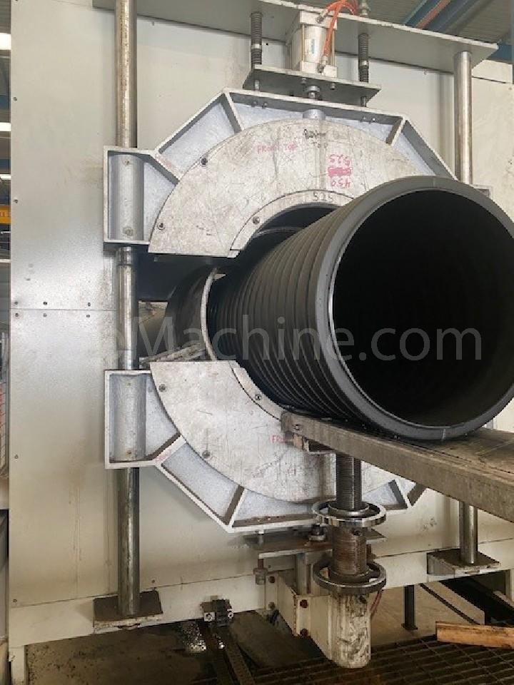 Used Dalian Sunlight SBZ1000 Extrusion Corrugated pipe line