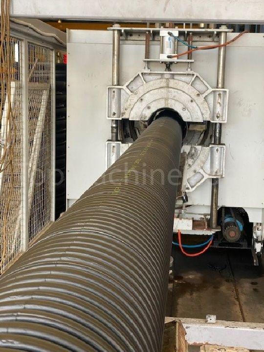 Used Dalian Sunlight SBZ500  Corrugated pipe line