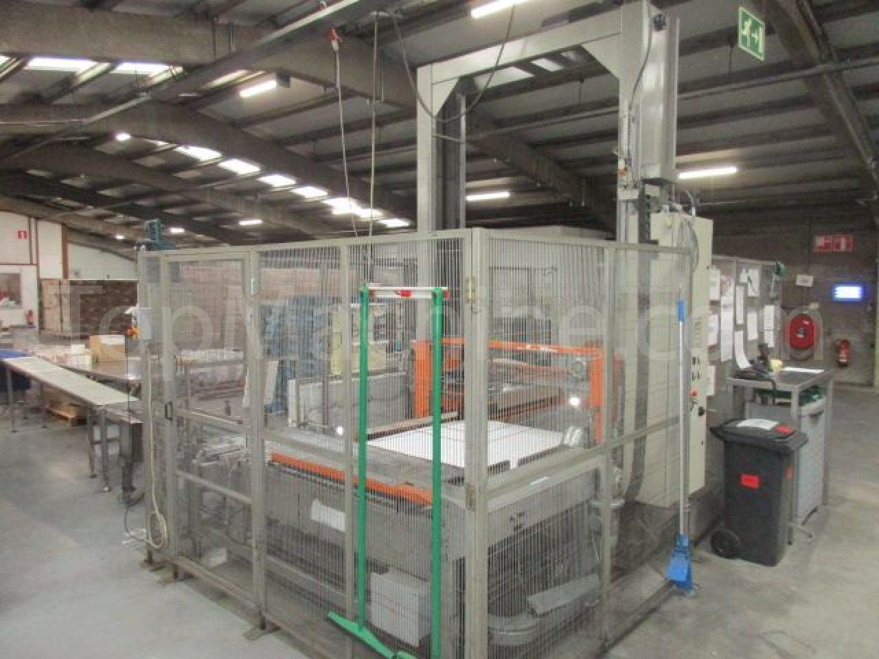 Used Italproject MINIPAL Beverages & Liquids Palletizer & Pallet wrapper