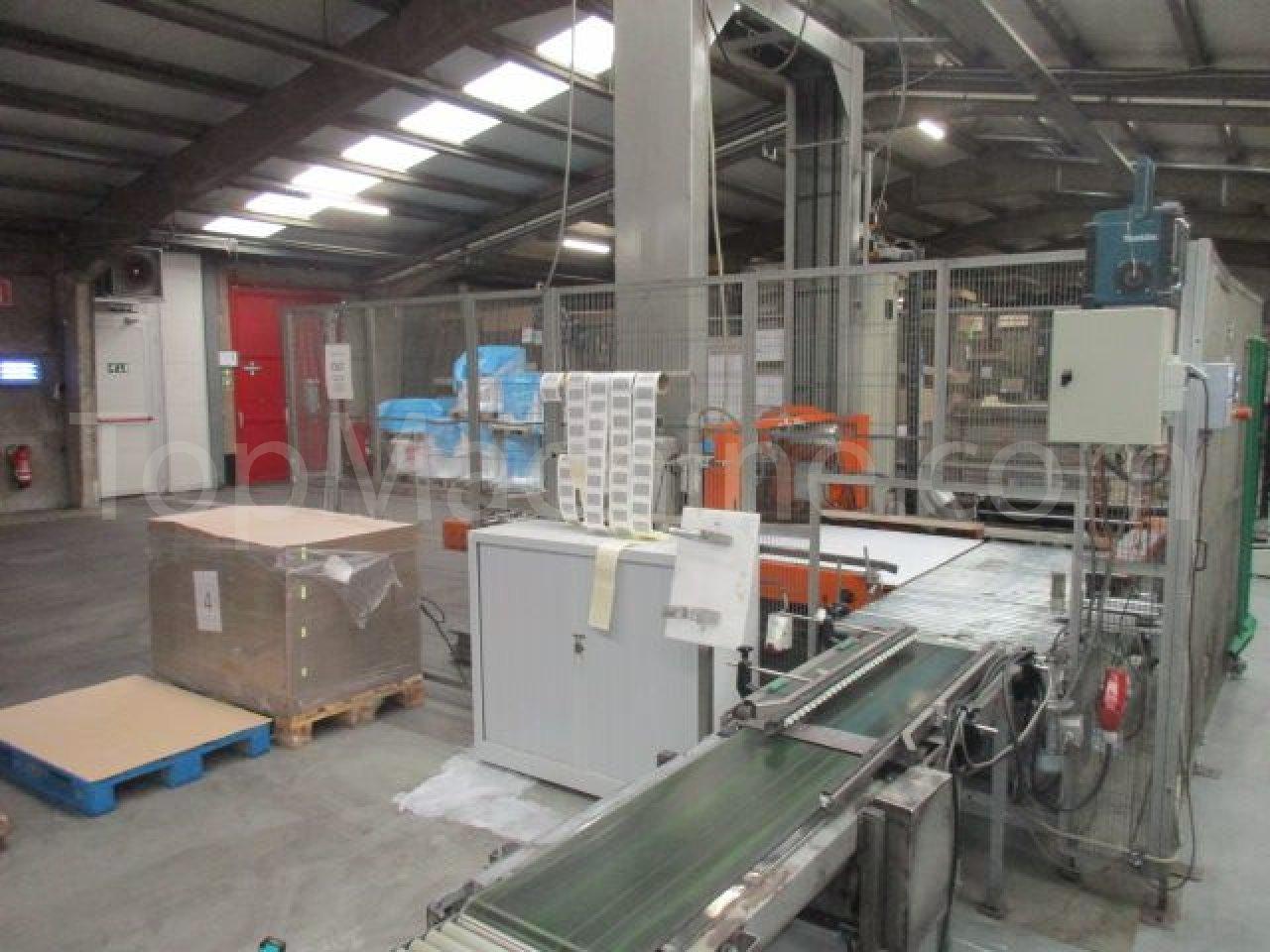 Used Italproject MINIPAL Beverages & Liquids Palletizer & Pallet wrapper