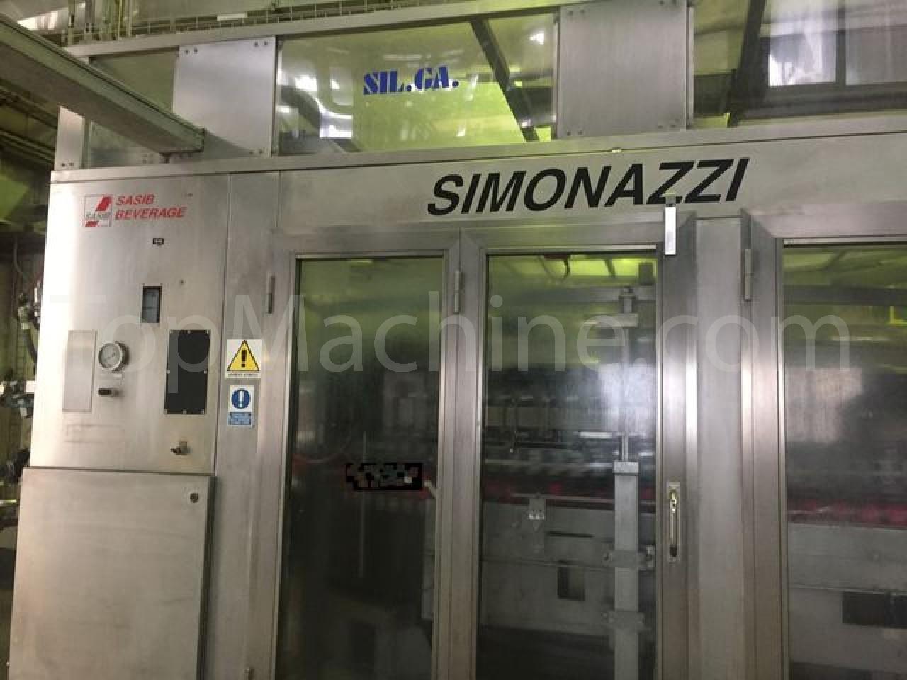 Used Simonazzi Starcans 2000 饮料 罐装生产线