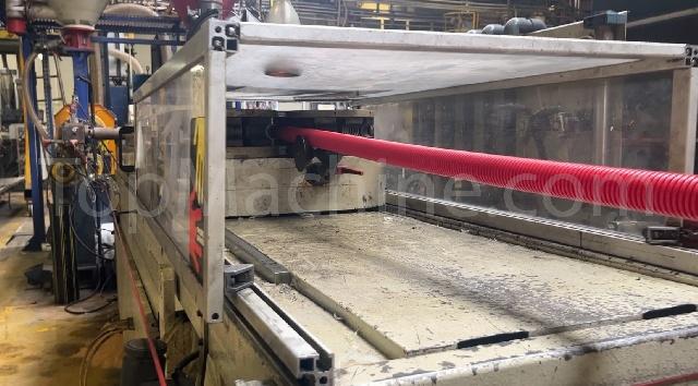 Used ITIB F65/94 Extrusion Ligne de tube annelé