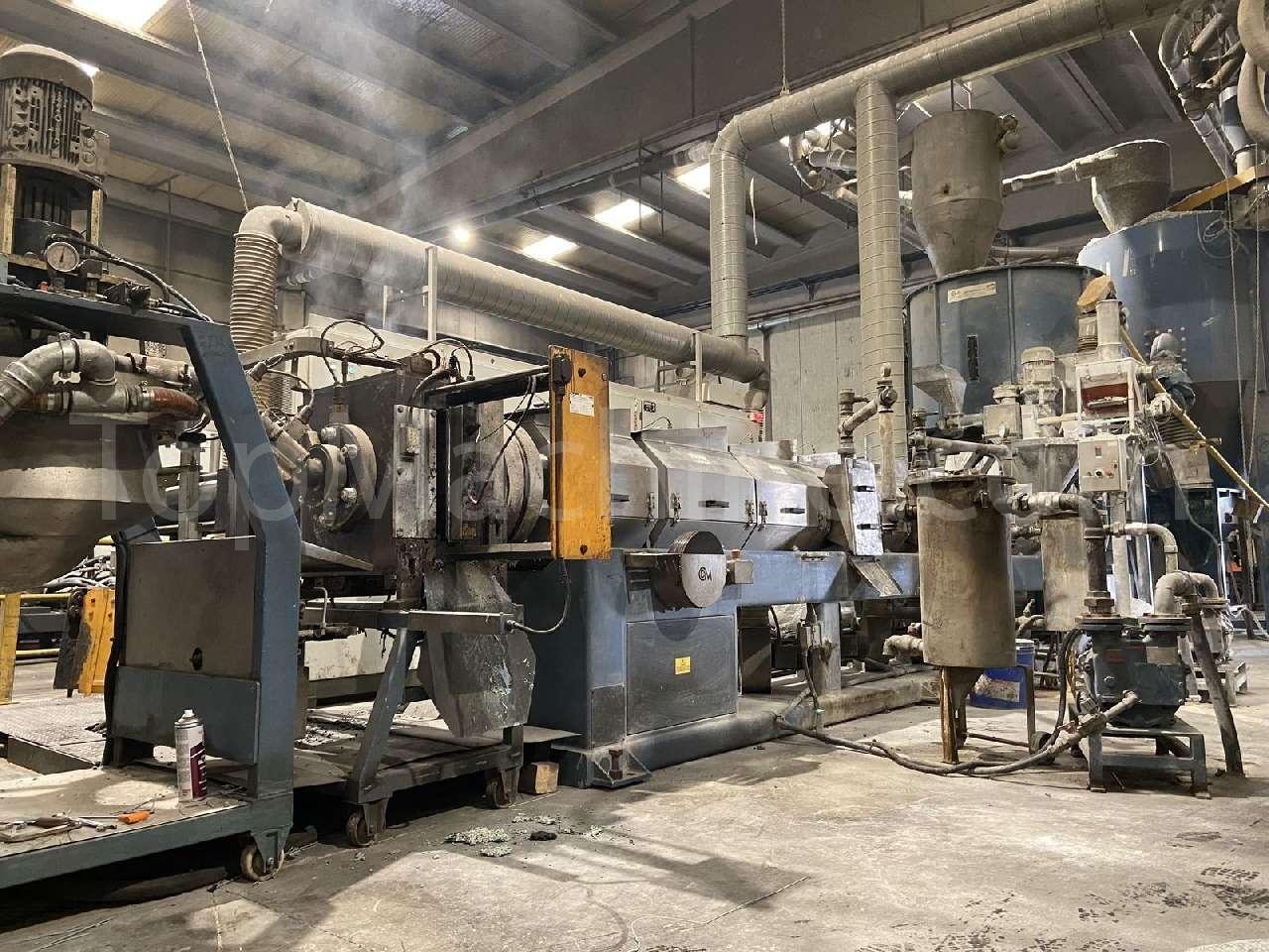 Used OMP Prealpina ES 180 LD40 Recycling Repelletizing line