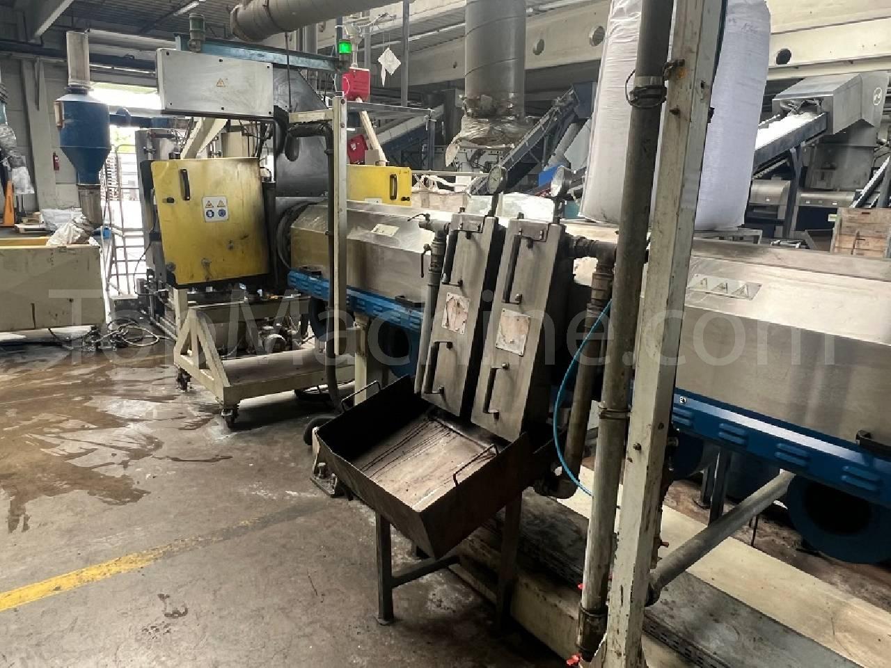 Used Gamma Meccanica GM 160-37D Recycling Repelletizing line