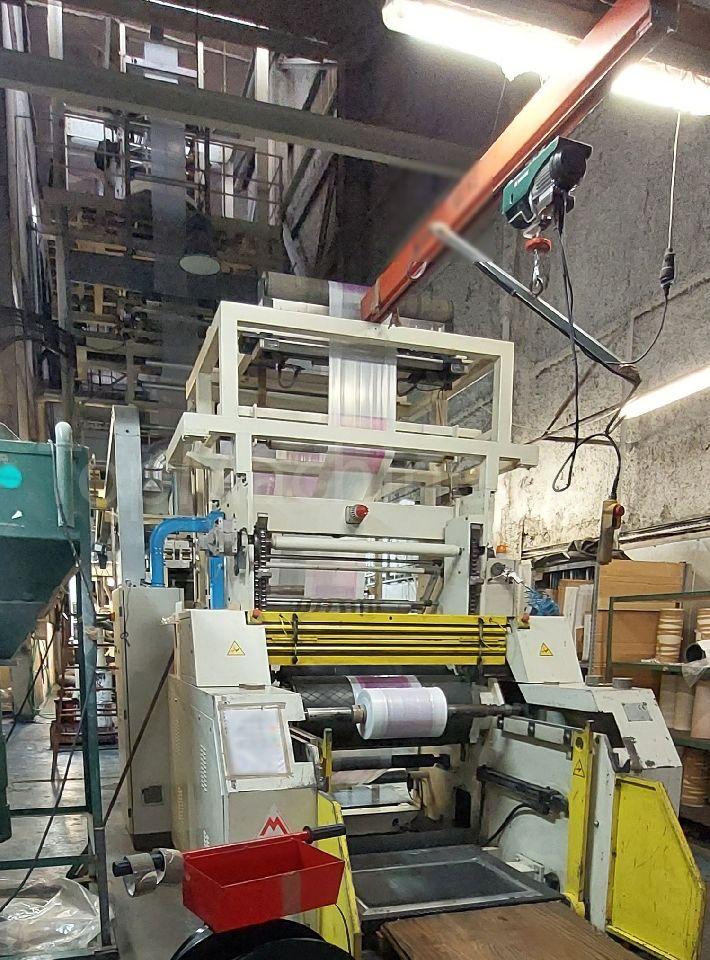 Used MAM 600 Folie & Druck Coextrusions-Blasfolienanlage