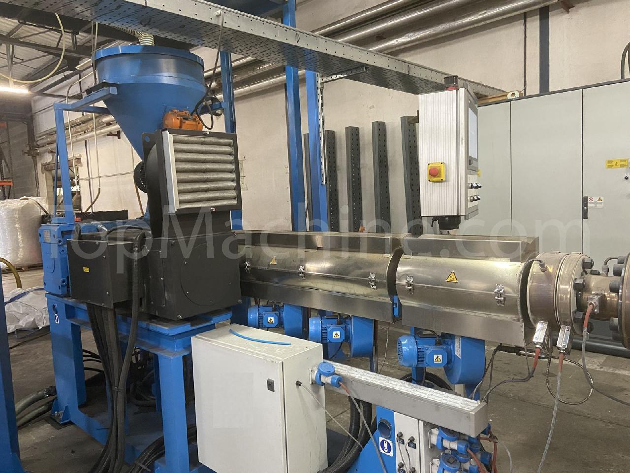 Used Amut EA 60 Extrusion PE/PP pipe line
