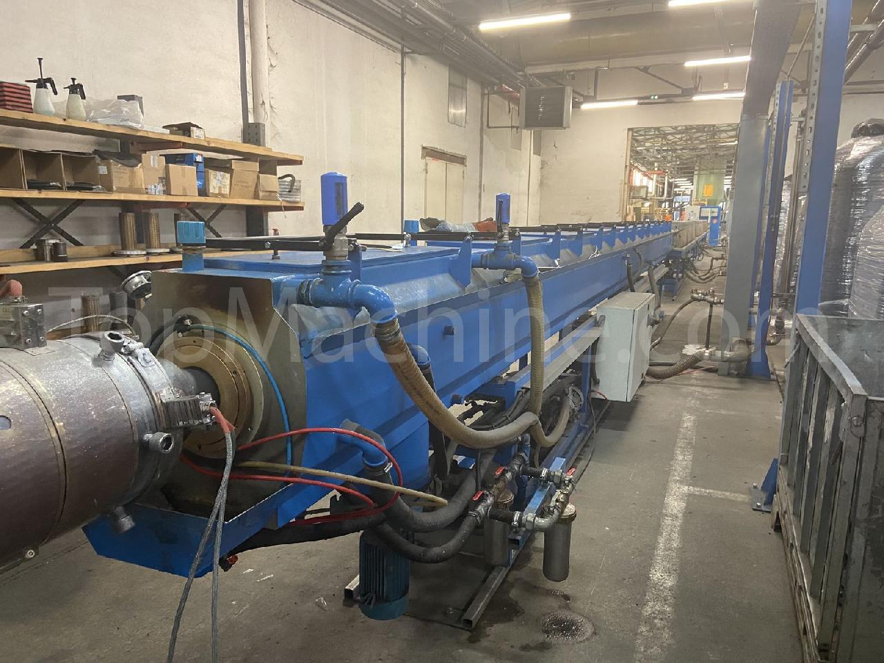 Used Amut EA 60 Extrusion PE/PP pipe line