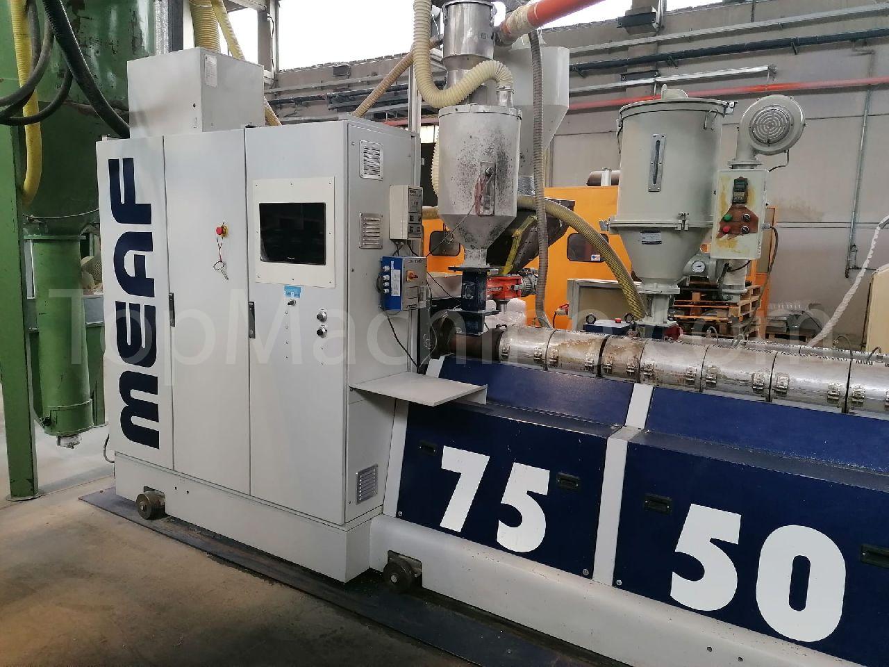 Used Meaf 75/50 Termoform ve Levha Levha Ekstrüzyon Hatları