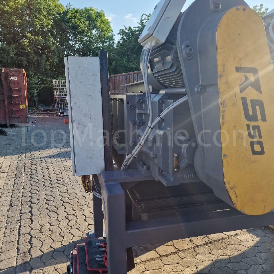 Used Untha RS 50 Geri dönüşüm Shredders