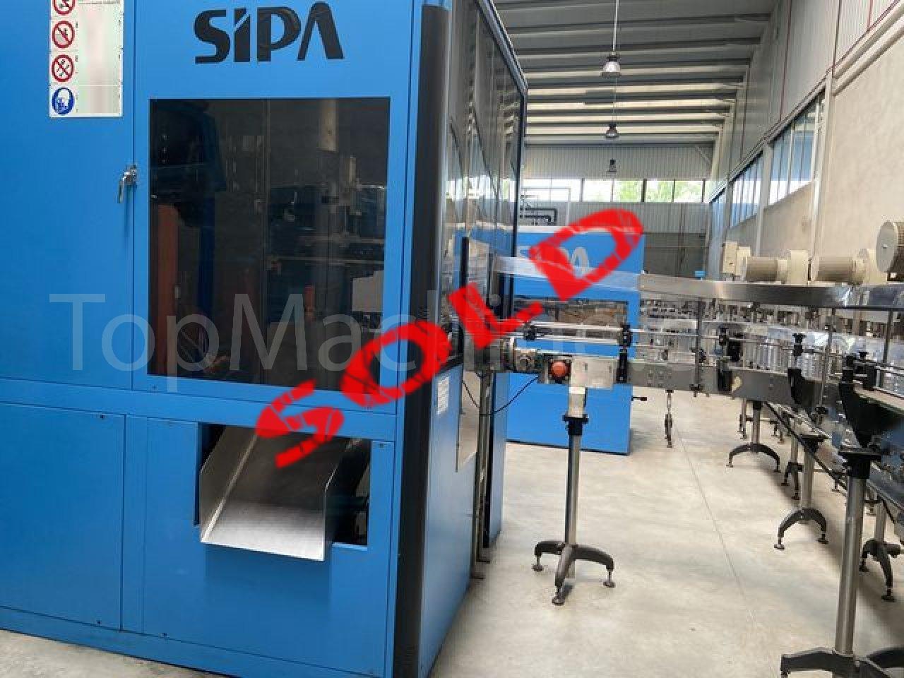 Used Sipa SF 8/3 Bottles, PET Preforms & Closures PET Stretch Blow Molding