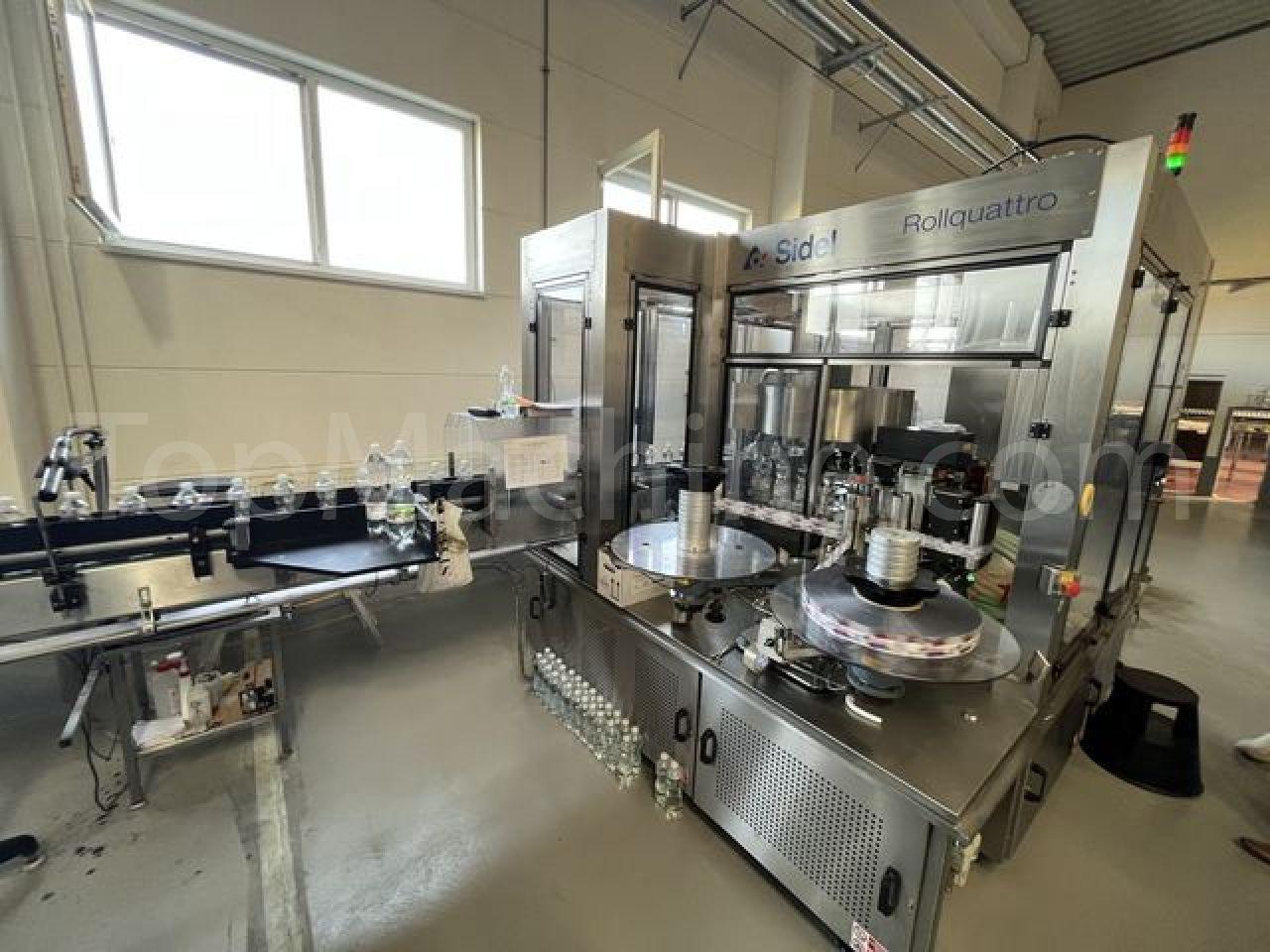 Used Sidel Rollquattro F15 18T/R/HH3 S1/E1 Getränkeindustrie Etikettiermaschine