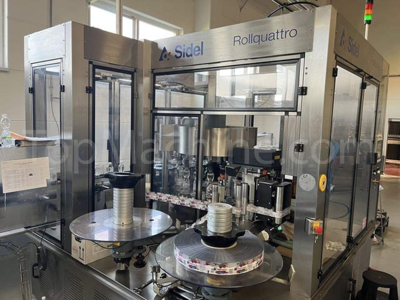 Used Sidel Rollquattro F15 18T/R/HH3 S1/E1 Beverages & Liquids Labeller