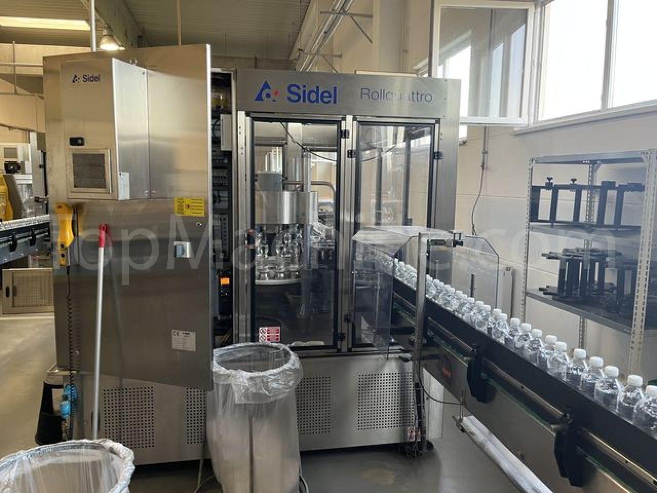 Used Sidel Rollquattro F15 18T/R/HH3 S1/E1 Beverages & Liquids Labeller