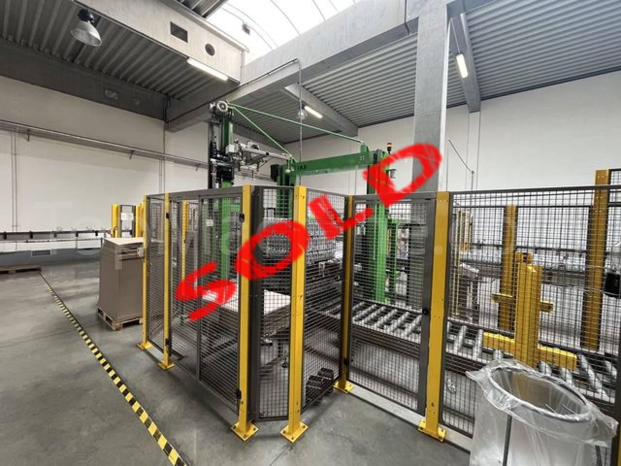 Used I.H.S. 2/P Bibite e Liquidi Pallettizzatore ed avvolgipallet