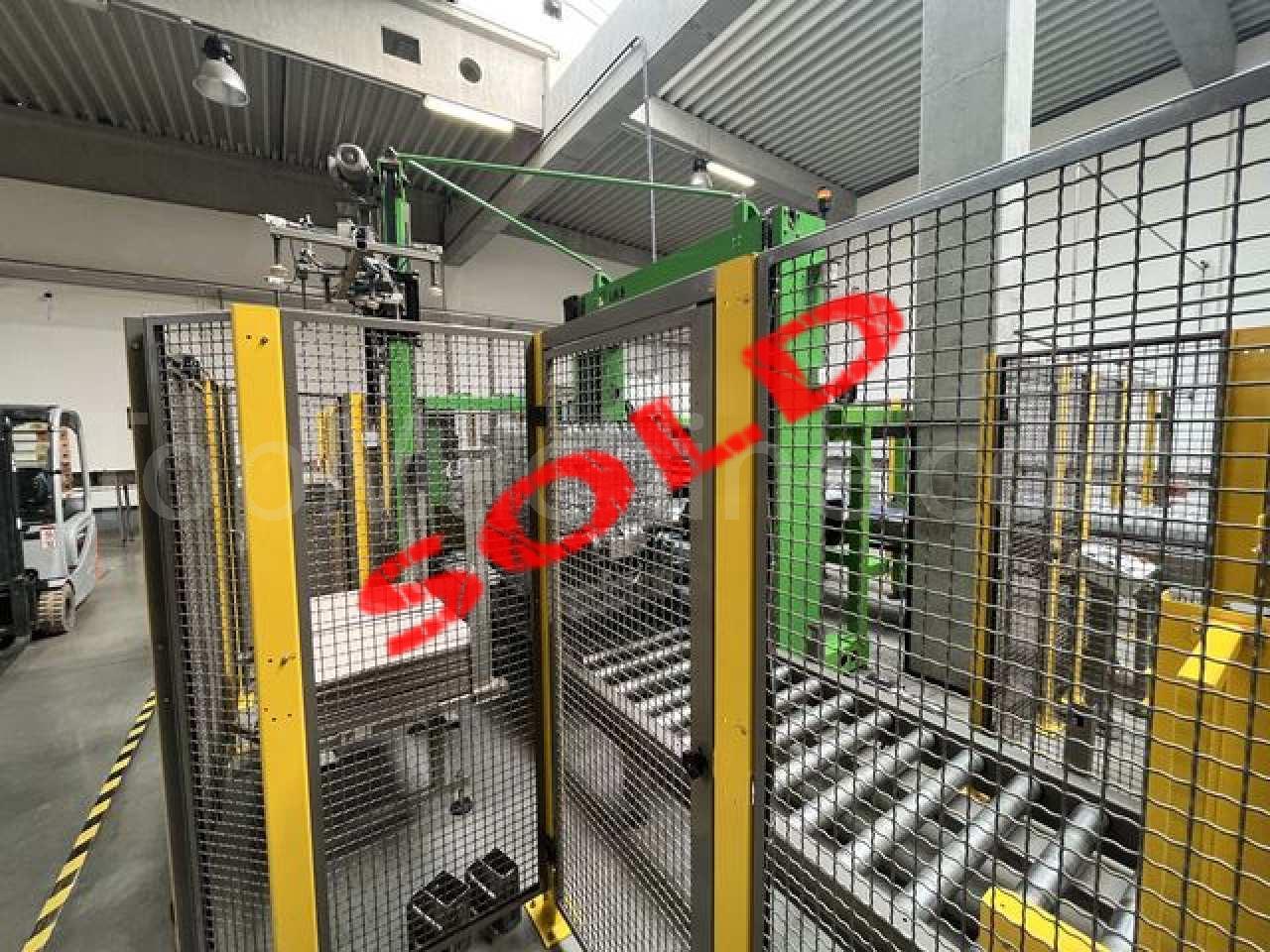 Used I.H.S. 2/P Bibite e Liquidi Pallettizzatore ed avvolgipallet