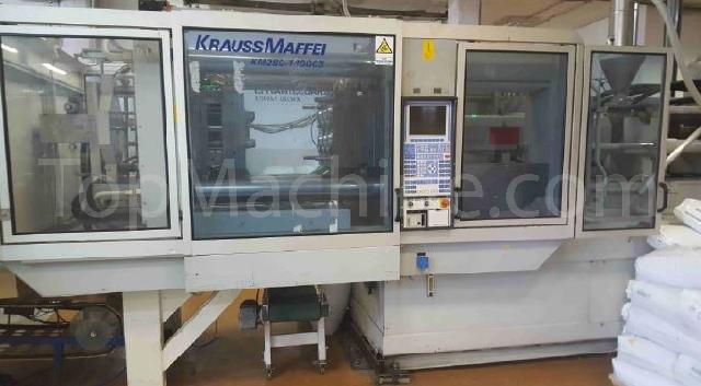 Used Krauss Maffei KM280-1400C3 Injection Moulding Clamping force up to 1000 T