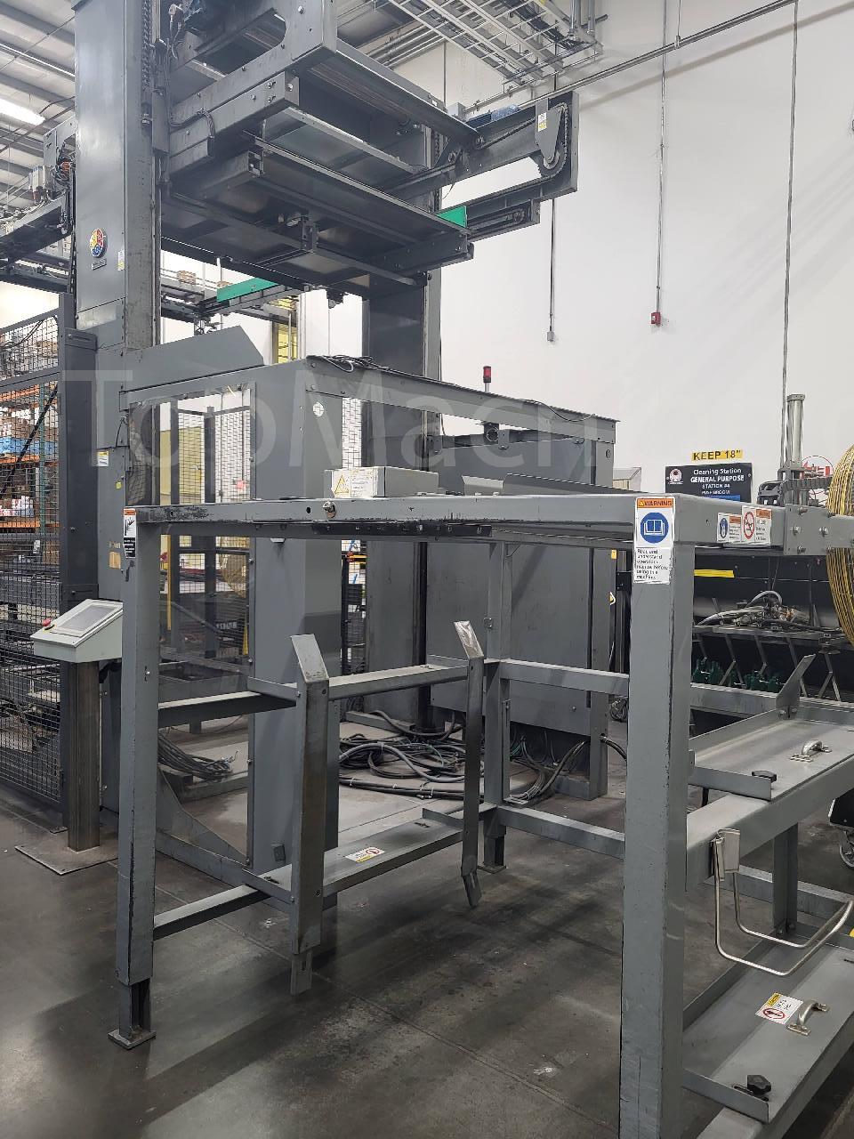 Used ABC Packaging 108 Bibite e Liquidi Pallettizzatore ed avvolgipallet